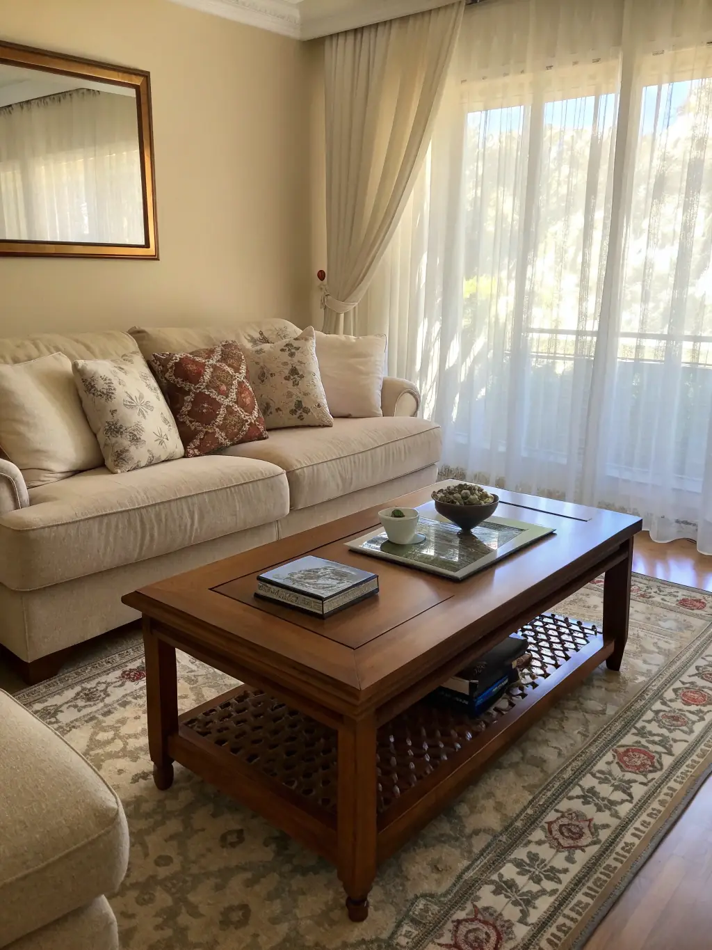 A photograph showcasing restored furniture and personal belongings after content restoration, highlighting Ethos Water Damage Restoration's attention to detail.