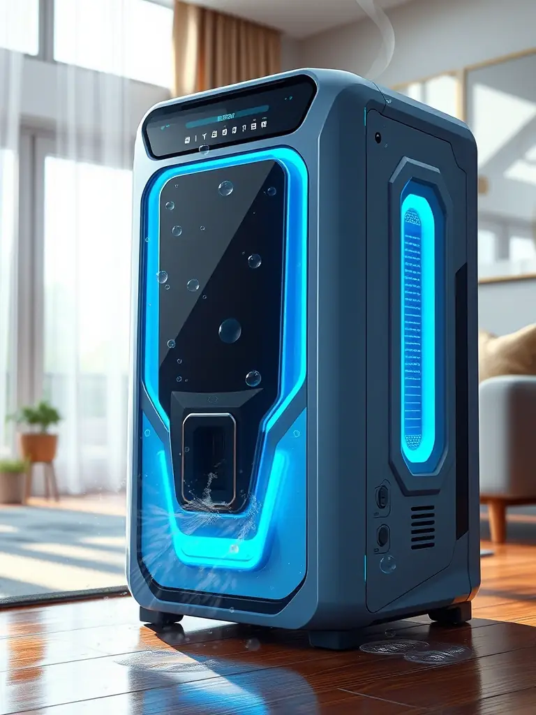 A photo showcasing Ethos Water Damage Restoration's advanced drying equipment, such as dehumidifiers and air movers, strategically placed to dry a water-damaged room.